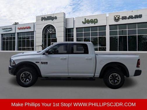 Bright White Clearcoat 2017 RAM 1500 Rebel