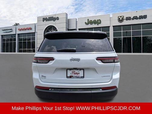 Bright White Clearcoat 2025 Jeep Grand Cherokee L Laredo