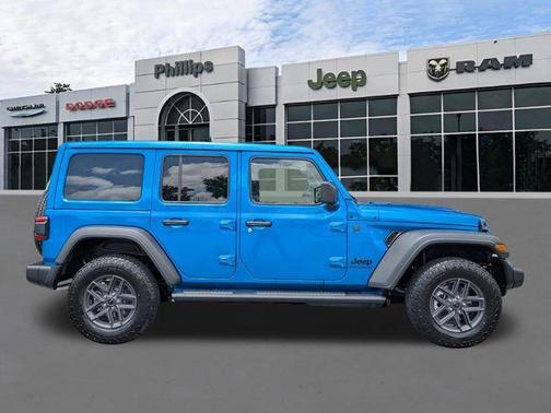 Hydro Blue Pearl 2026 Jeep Wrangler Sport