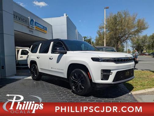 Bright White Clearcoat 2026 Jeep Grand Wagoneer