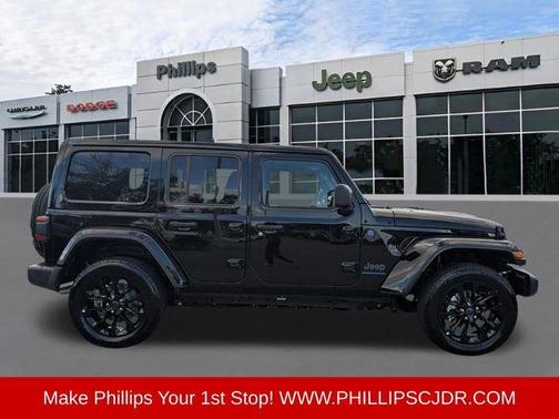 Black Clearcoat 2025 Jeep Wrangler 4xe Sahara
