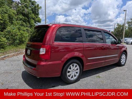 Deep Cherry Red Crystal Pearlcoat 2016 Chrysler Town & Country Touring