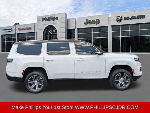Bright White Clearcoat 2023 Jeep Grand Wagoneer Base