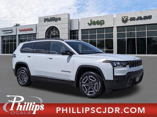 Bright White Clearcoat 2026 Jeep Cherokee LAREDO/LIMITED