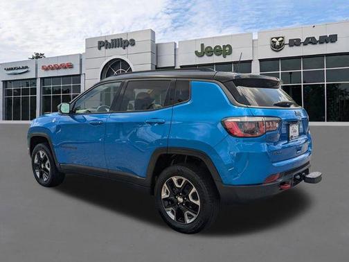 Laser Blue Pearl 2018 Jeep Compass Trailhawk