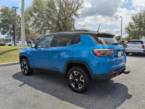 Laser Blue Pearl 2018 Jeep Compass Trailhawk