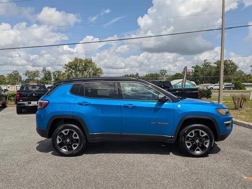 Laser Blue Pearl 2018 Jeep Compass Trailhawk