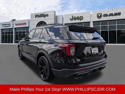 Agate Black 2021 Ford Explorer ST