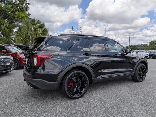 Agate Black 2021 Ford Explorer ST