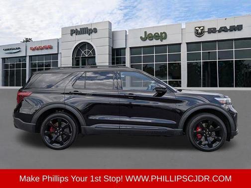 Agate Black 2021 Ford Explorer ST