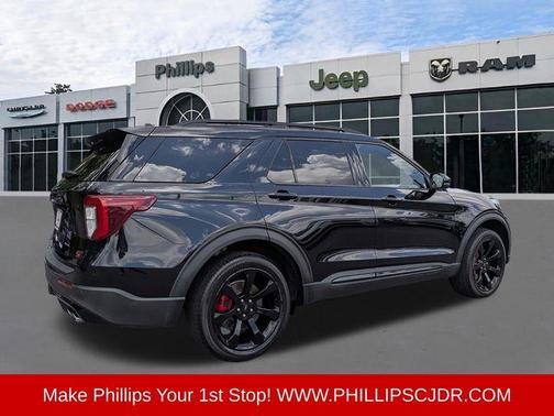 Agate Black 2021 Ford Explorer ST