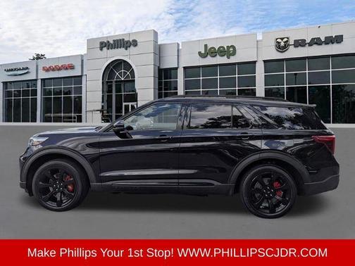 Agate Black 2021 Ford Explorer ST