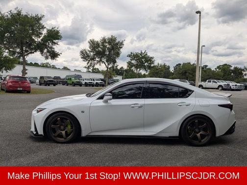 Ultra White 2023 Lexus IS 350 F Sport