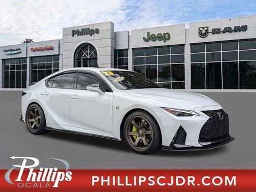 Ultra White 2023 Lexus IS 350 F Sport
