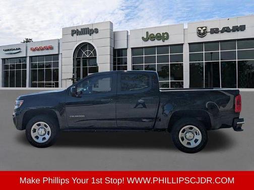 Black 2021 Chevrolet Colorado WT