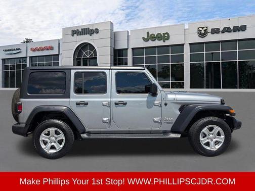 Billet Silver Clearcoat Metallic 2020 Jeep Wrangler Unlimited Sport