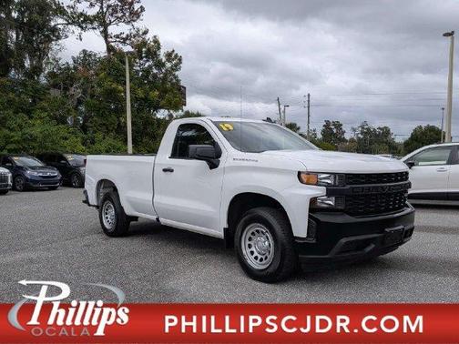 Summit White 2019 Chevrolet Silverado 1500 WT