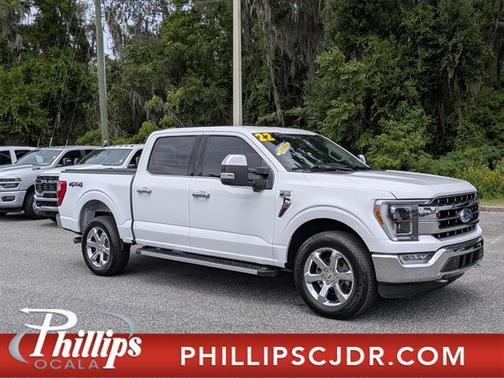 Oxford White 2022 Ford F-150 Lariat