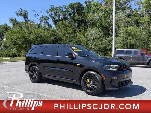 Black Clearcoat 2021 Dodge Durango R/T