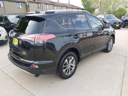 Black 2016 Toyota RAV4 Hybrid XLE