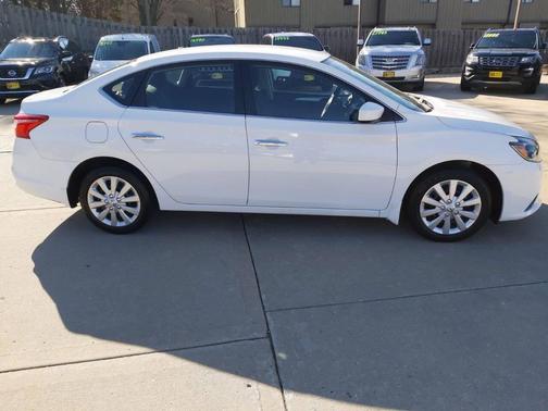 White 2017 Nissan Sentra S