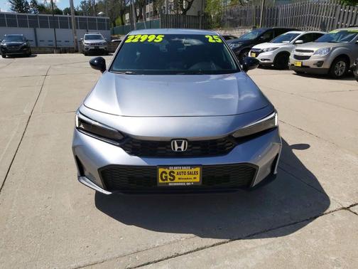 Silver 2025 Honda Civic Sport
