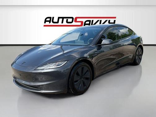 Stealth Grey 2024 Tesla Model 3 Long Range