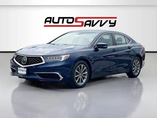 Fathom Blue Pearl 2020 Acura TLX Technology