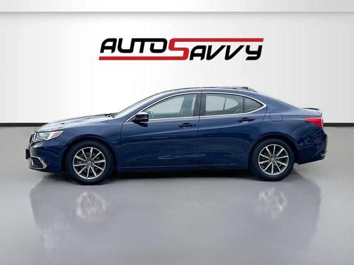Fathom Blue Pearl 2020 Acura TLX Technology