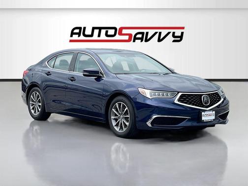 Fathom Blue Pearl 2020 Acura TLX Technology