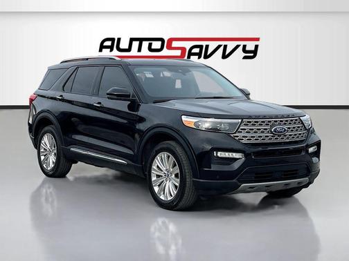 Agate Black Metallic 2022 Ford Explorer Limited