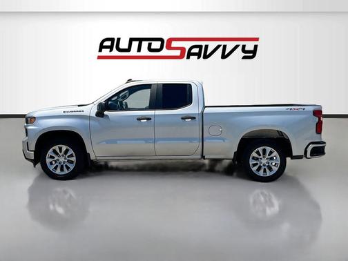 Silver Ice Metallic 2019 Chevrolet Silverado 1500 Custom
