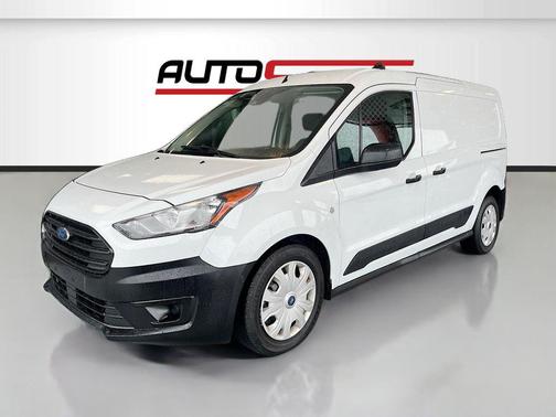 Frozen White 2023 Ford Transit Connect XL Cargo Van