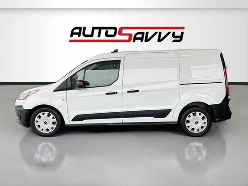 Frozen White 2023 Ford Transit Connect XL Cargo Van