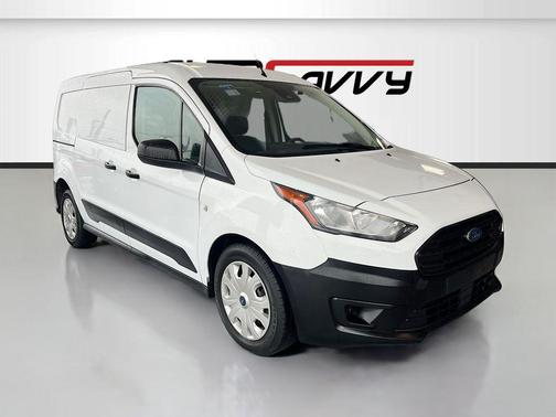 Frozen White 2023 Ford Transit Connect XL Cargo Van