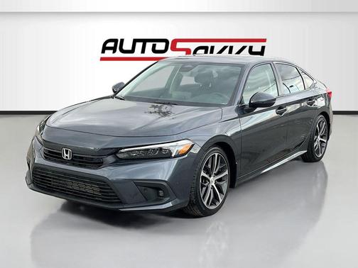 Dark Blue 2024 Honda Civic Touring