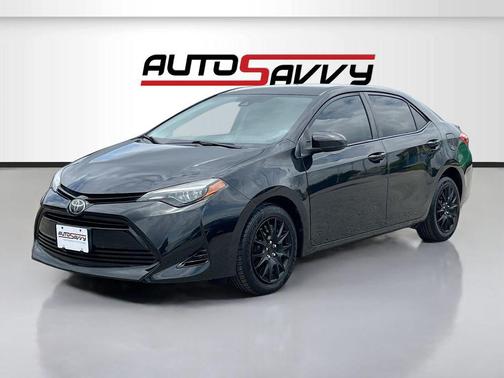 Black Sand Pearl 2018 Toyota Corolla LE