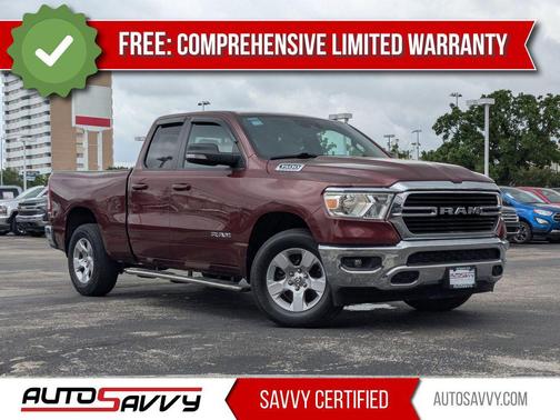 Delmonico Red Pearlcoat 2021 RAM 1500 Big Horn/Lone Star