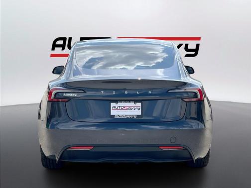 Stealth Grey 2025 Tesla Model 3 Long Range