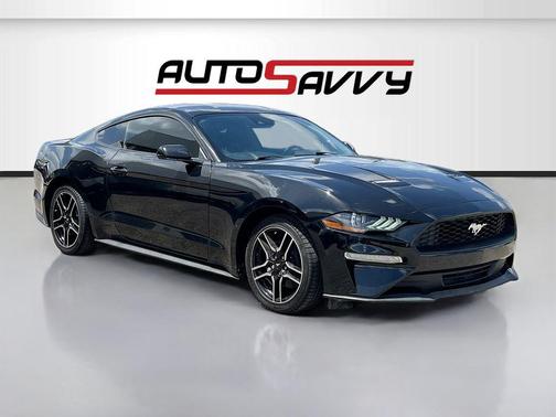 Shadow Black 2022 Ford Mustang EcoBoost