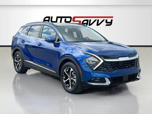 Sapphire Blue 2025 Kia Sportage EX