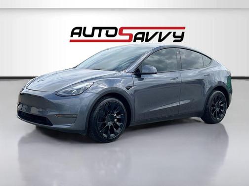 Gray 2023 Tesla Model Y Long Range Dual Motor All-Wheel Drive