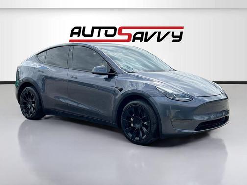 Gray 2023 Tesla Model Y Long Range Dual Motor All-Wheel Drive