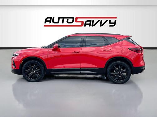 Red Hot 2022 Chevrolet Blazer RS