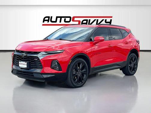 Red Hot 2022 Chevrolet Blazer RS