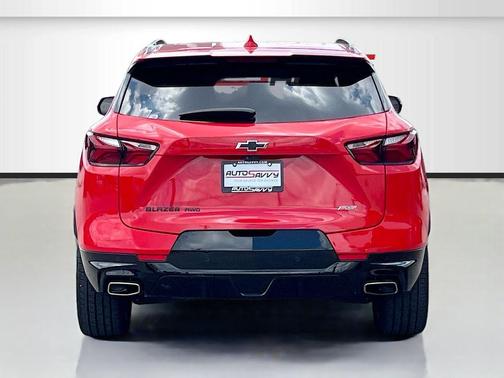Red Hot 2022 Chevrolet Blazer RS