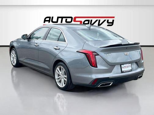 Satin Steel Metallic 2021 Cadillac CT4 Luxury