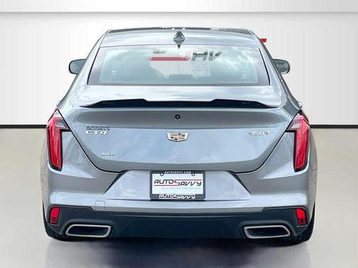 Satin Steel Metallic 2021 Cadillac CT4 Luxury
