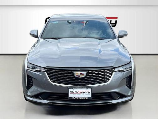 Satin Steel Metallic 2021 Cadillac CT4 Luxury