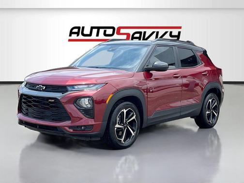 Crimson Metallic 2023 Chevrolet Trailblazer RS
